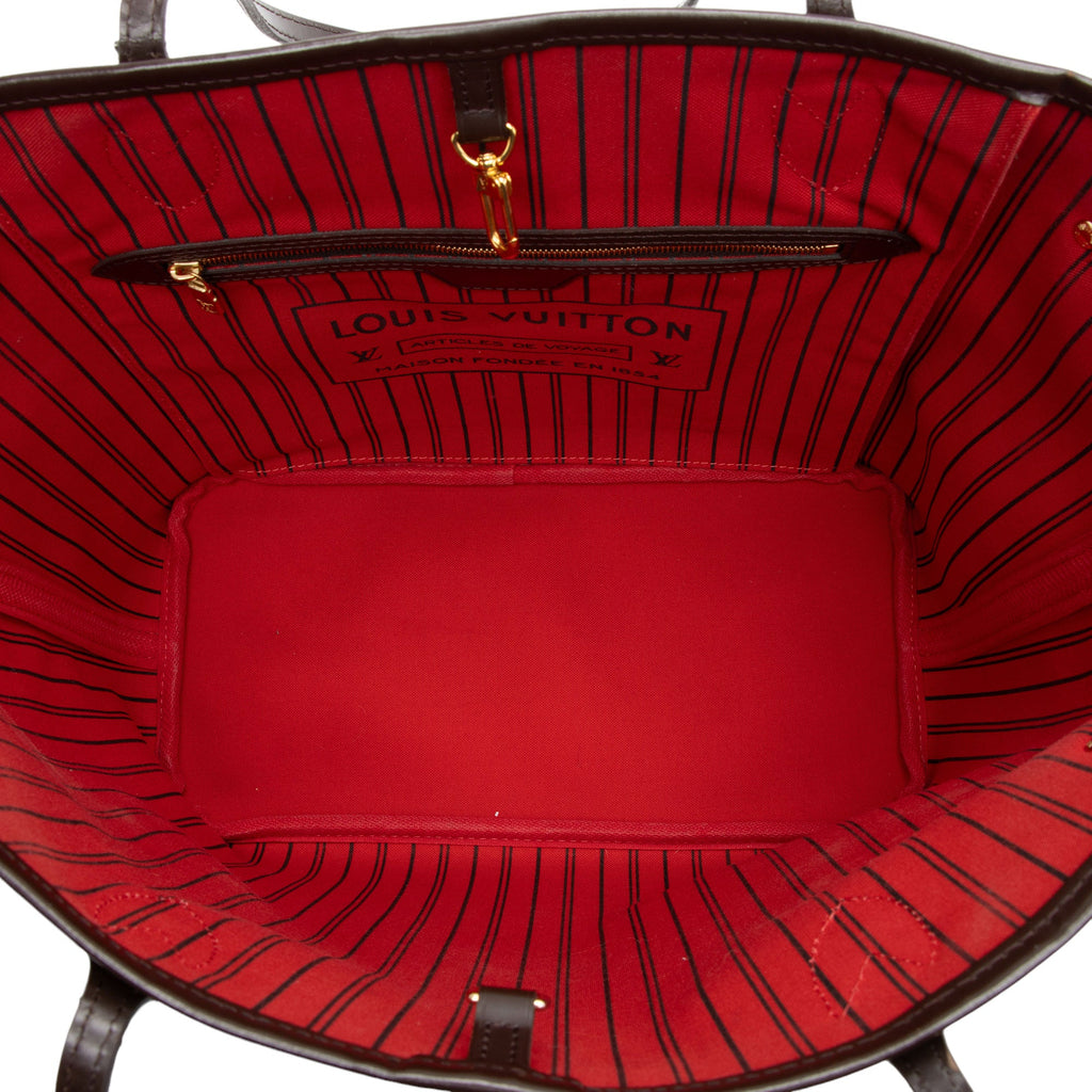 Louis Vuitton Damier Ebene Neverfull MM Tote (SHF-Q5p43O)