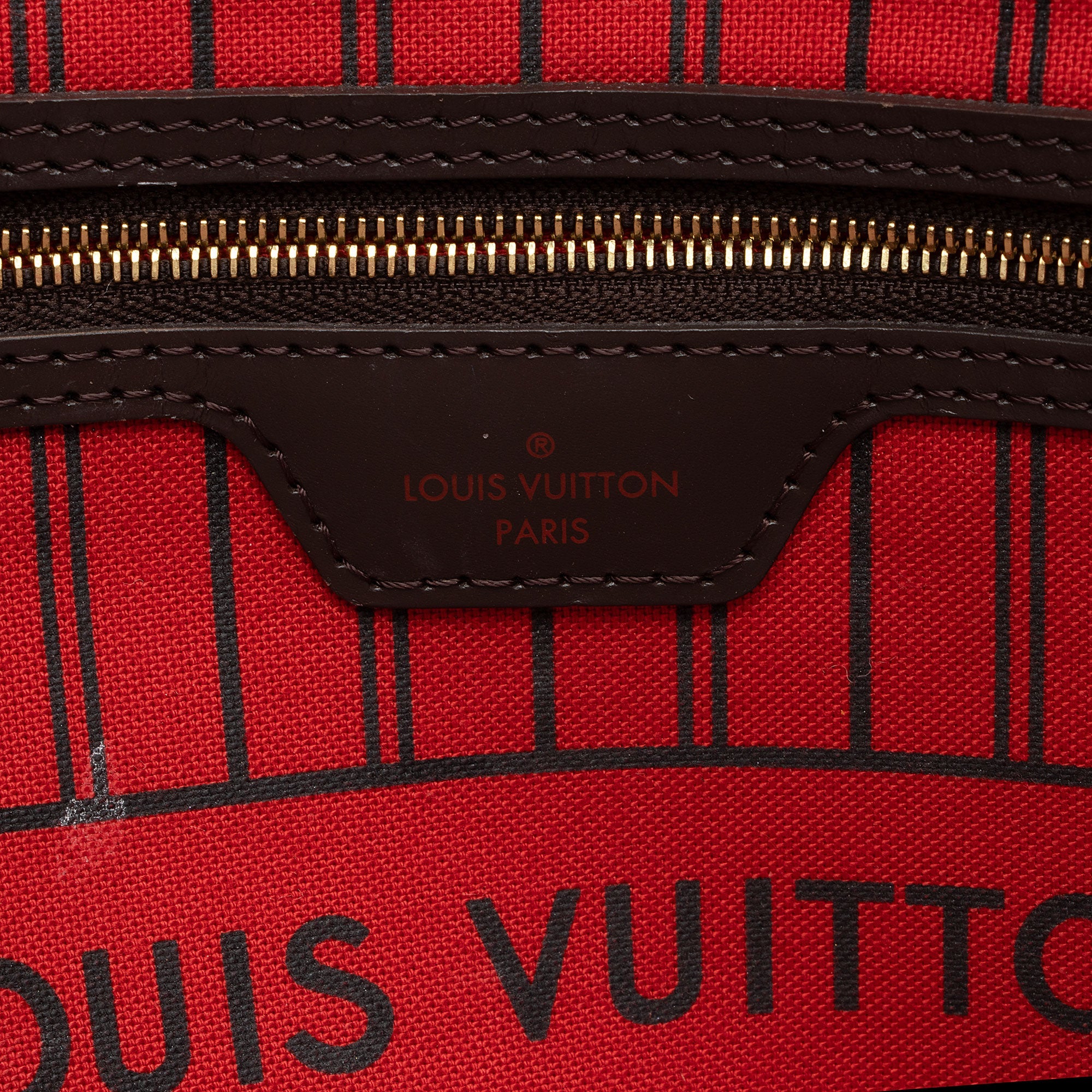 Louis Vuitton Damier Ebene Neverfull MM Tote (SHF-DzSy4A)