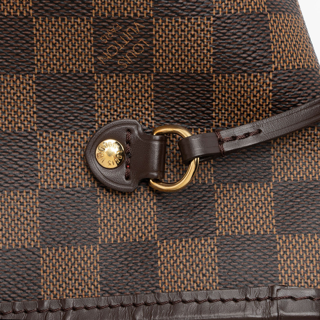 Louis Vuitton Damier Ebene Neverfull MM Tote (SHF-F1jD0J)