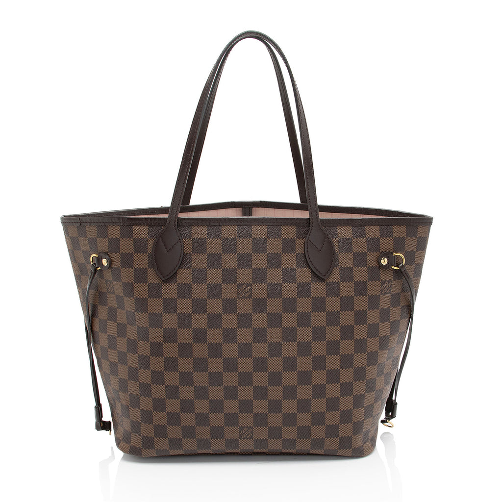 Louis Vuitton Damier Ebene Neverfull MM Tote - FINAL SALE (SHF-fsCnYu)