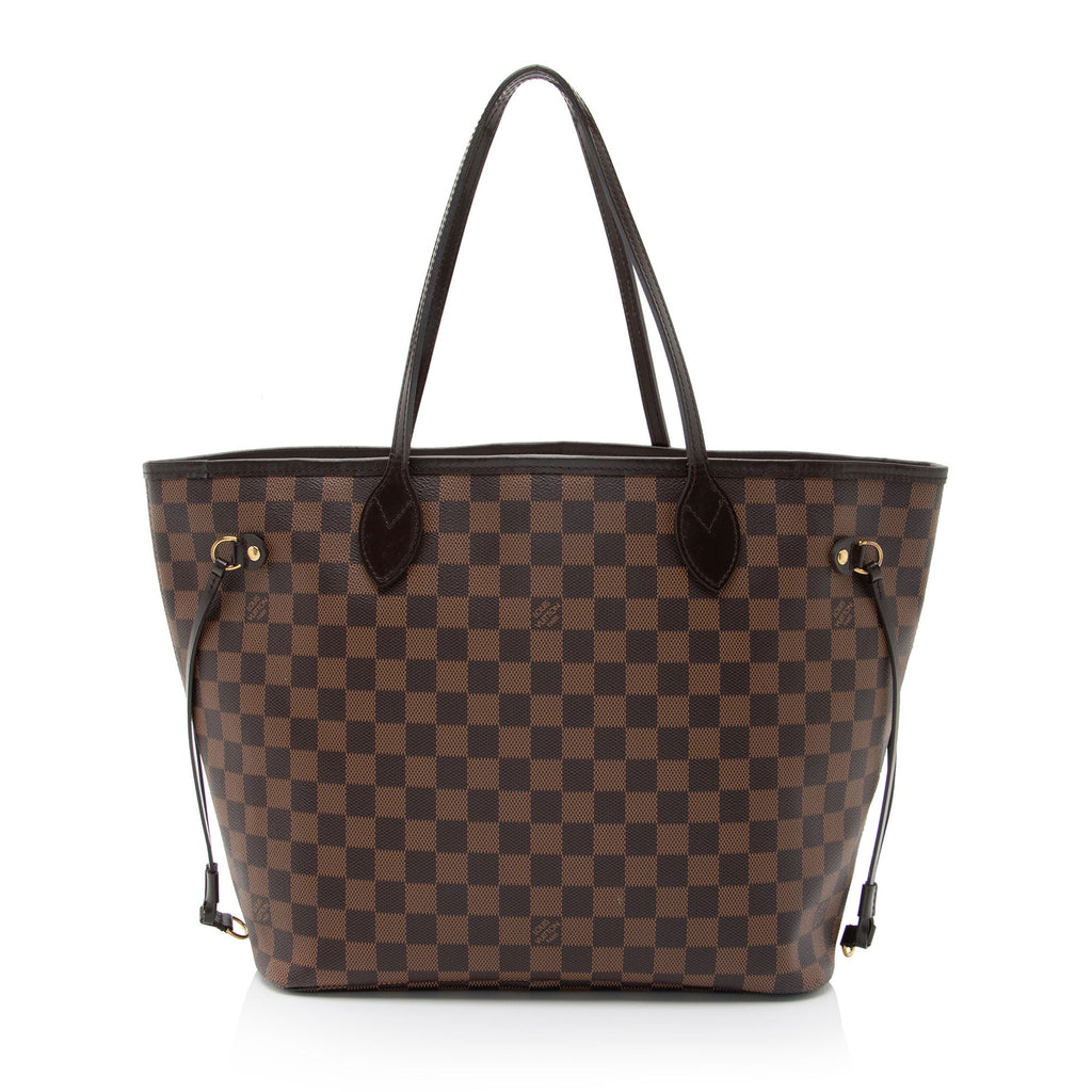 Louis Vuitton Damier Ebene Neverfull MM Tote (SHF-tyDp9G)
