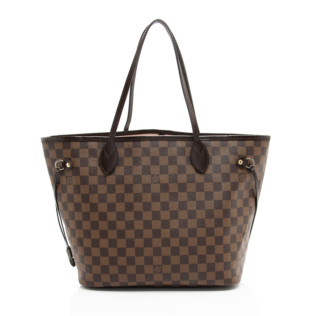 Louis Vuitton Damier Ebene Neverfull MM Tote (SHF-m9oBzp)