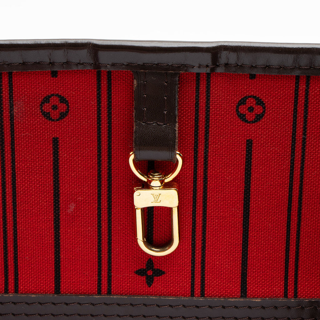 Louis Vuitton Damier Ebene Neverfull MM Tote (SHF-T7BKnj)