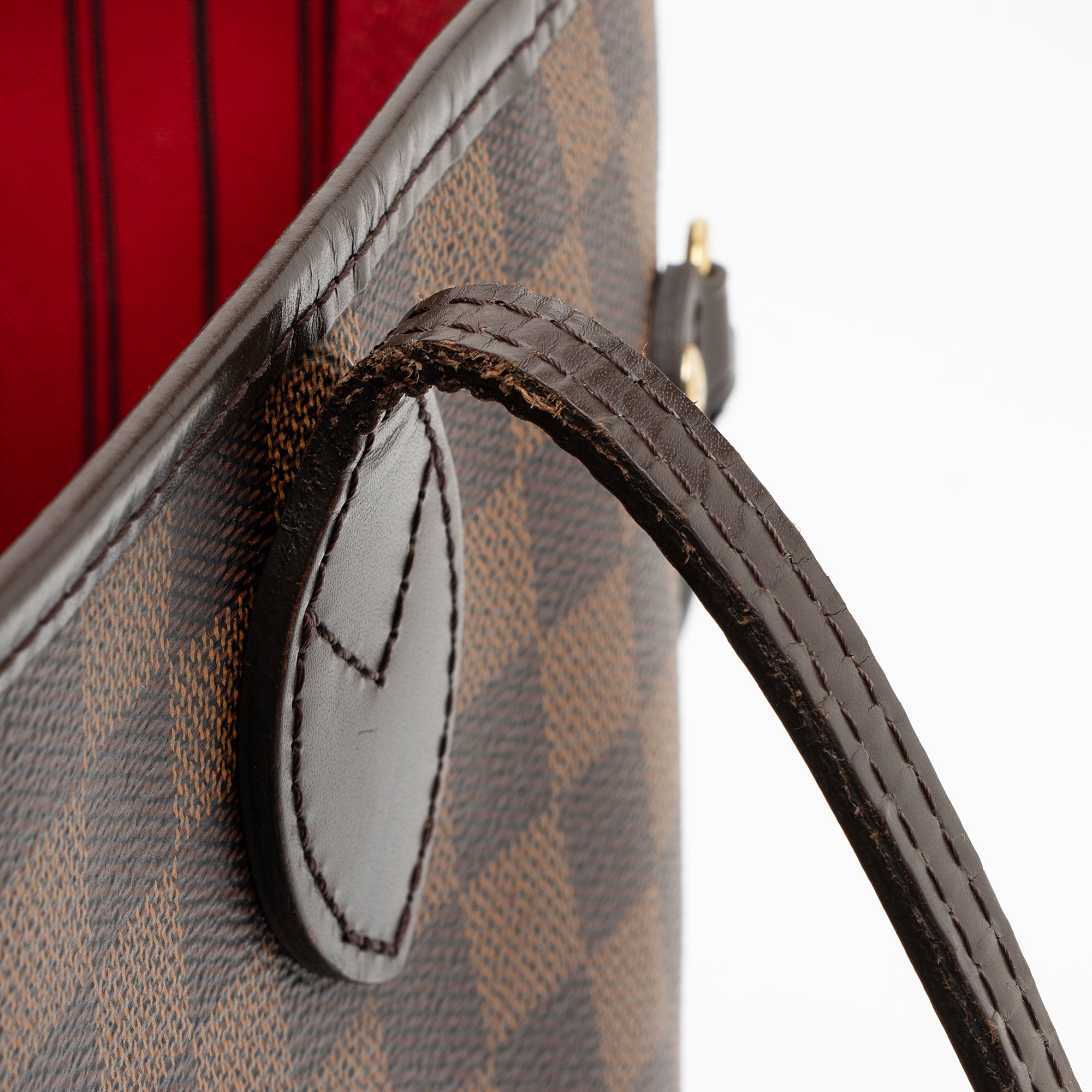 Louis Vuitton Damier Ebene Neverfull MM Tote