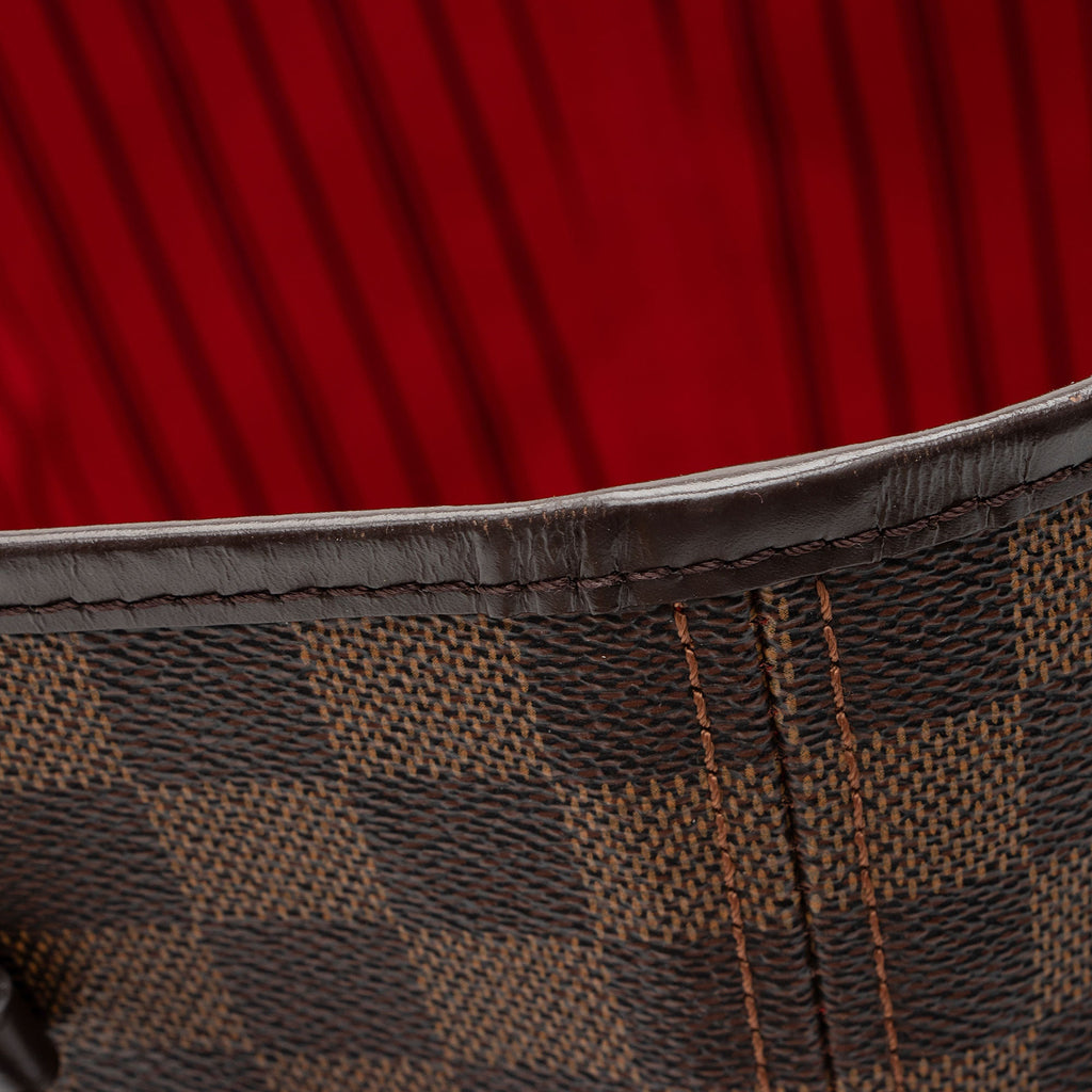 Louis Vuitton Damier Ebene Neverfull MM Tote