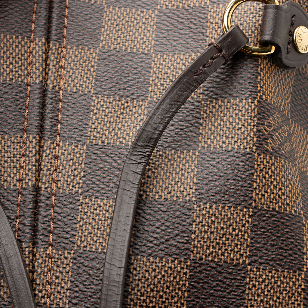 Louis Vuitton Damier Ebene Neverfull MM Tote