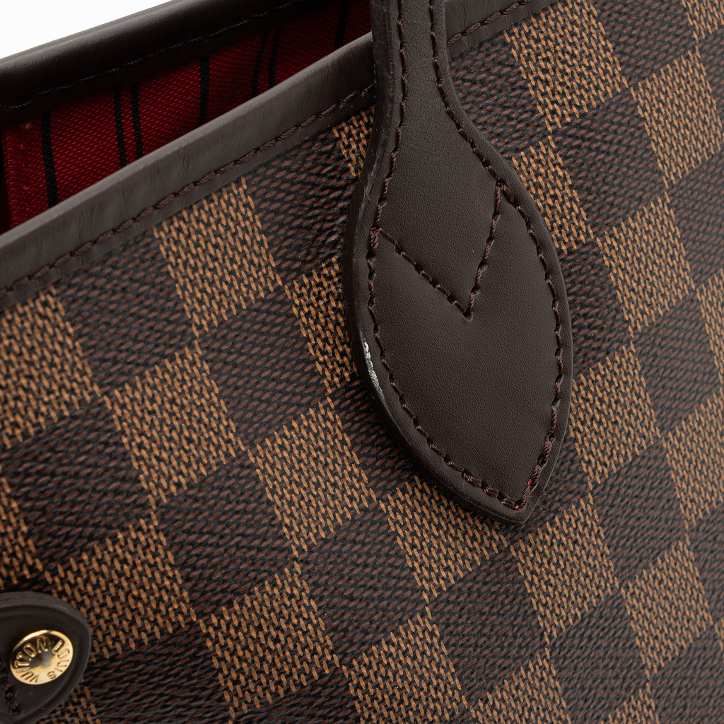 Louis Vuitton Damier Ebene Neverfull MM Tote