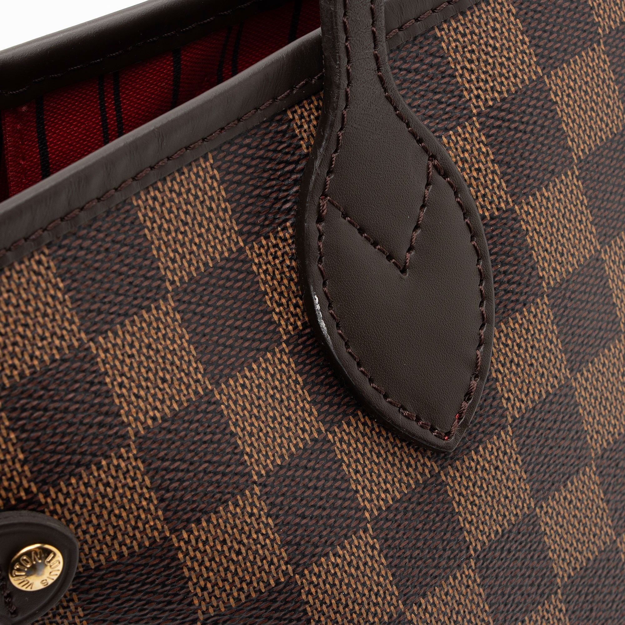 Louis Vuitton Damier Ebene Neverfull MM Tote