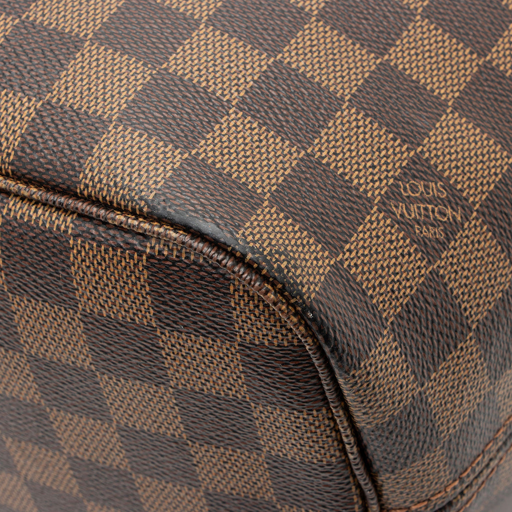 Louis Vuitton Damier Ebene Neverfull MM Tote
