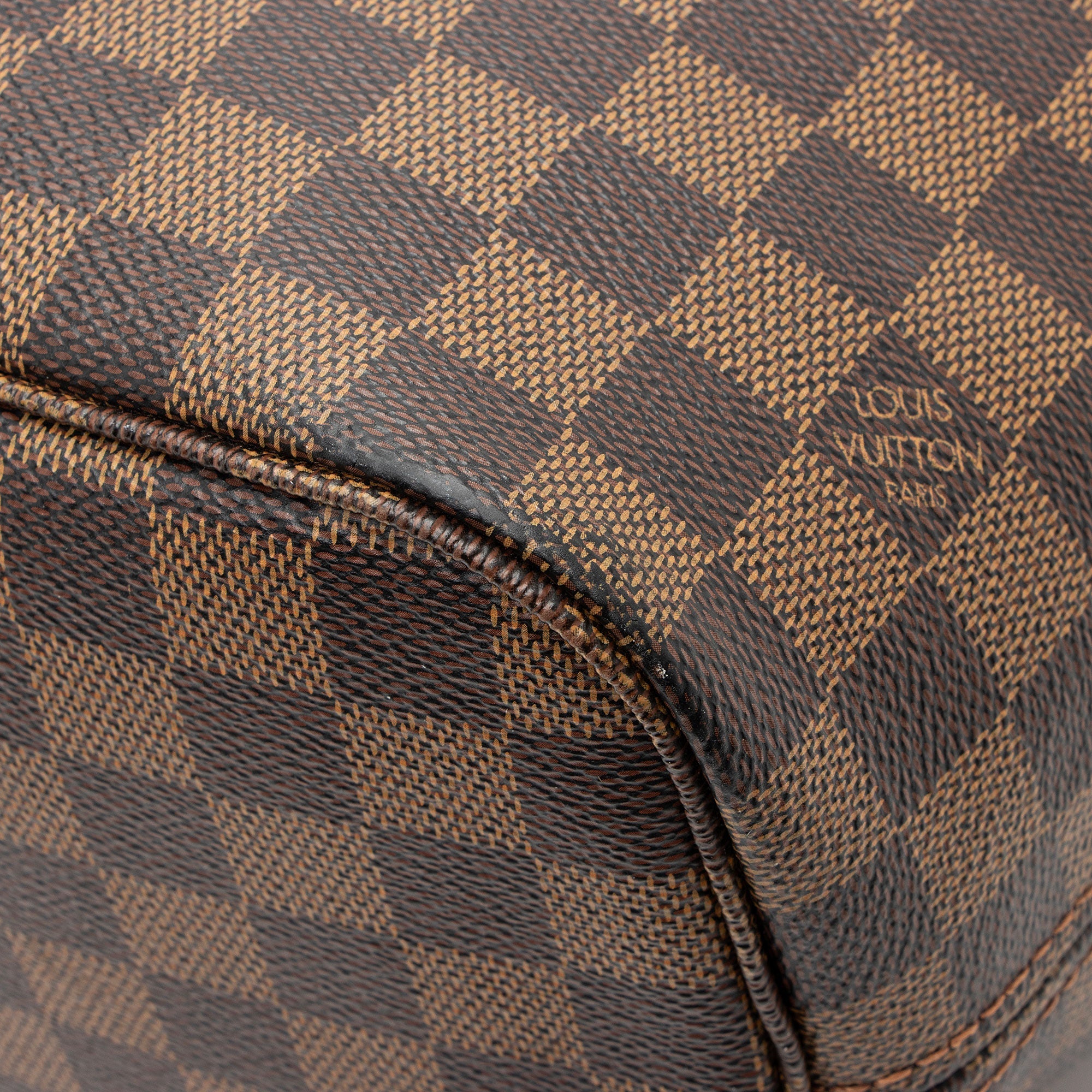 Louis Vuitton Damier Ebene Neverfull MM Tote