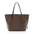 Louis Vuitton Damier Ebene Neverfull MM Tote