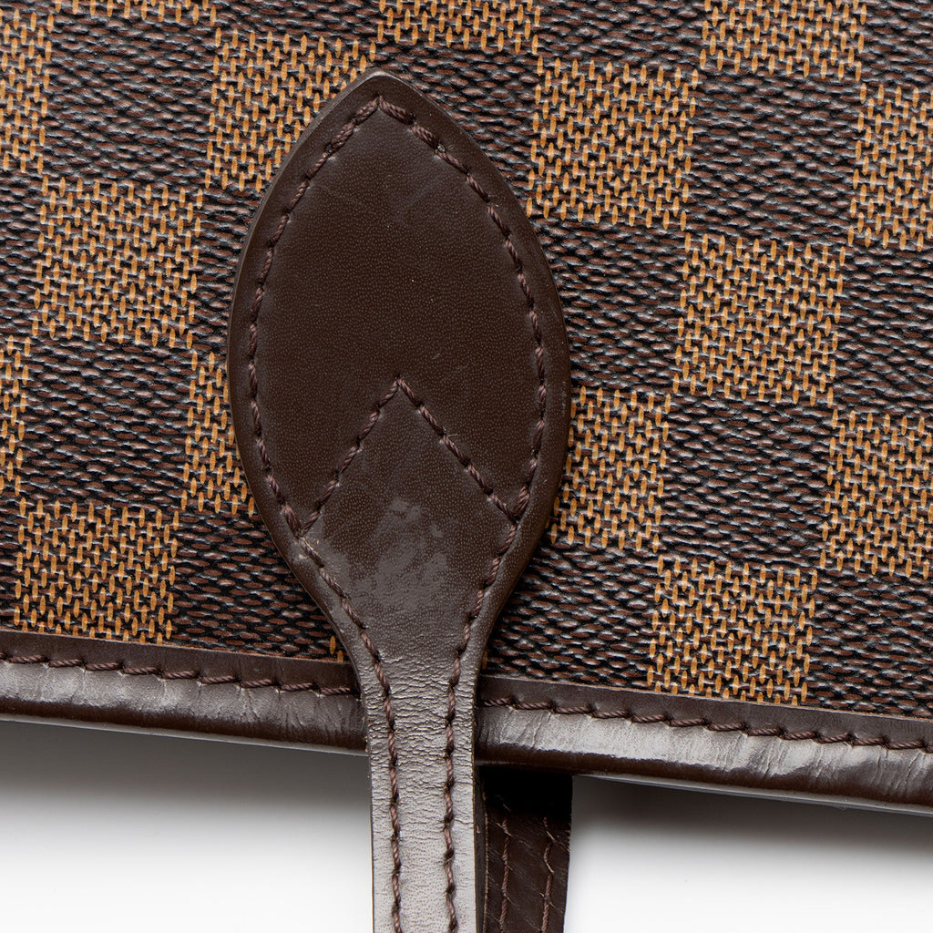 Louis Vuitton Damier Ebene Neverfull MM Tote
