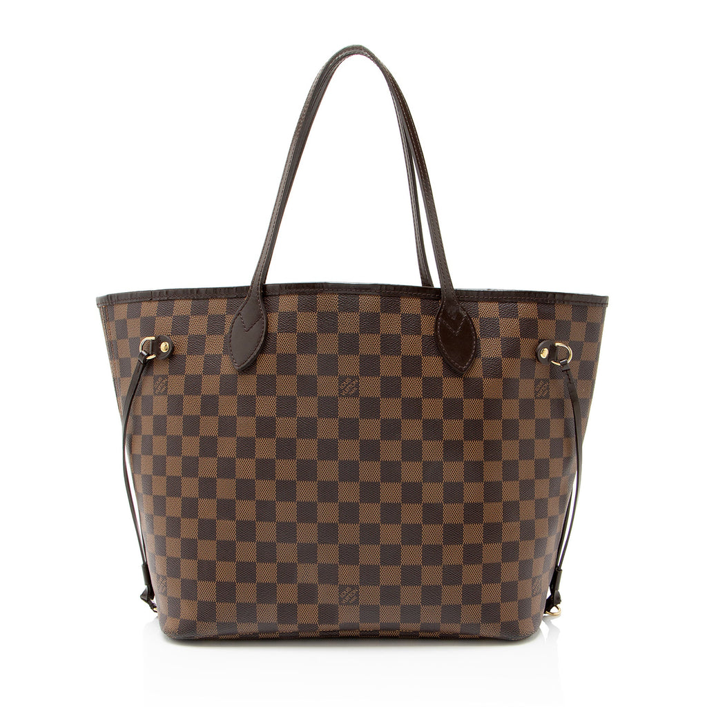 Louis Vuitton Damier Ebene Neverfull MM Tote