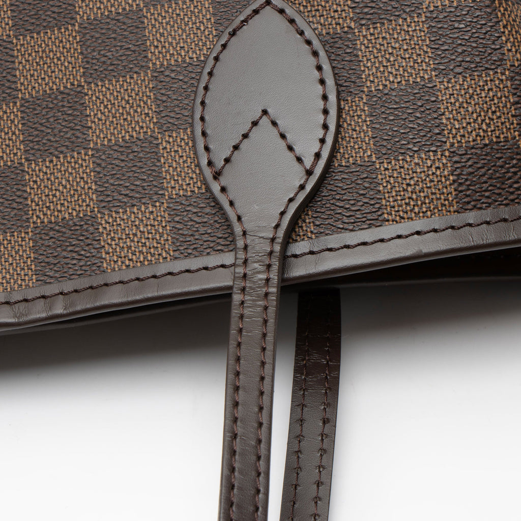 Louis Vuitton Damier Ebene Neverfull MM Tote