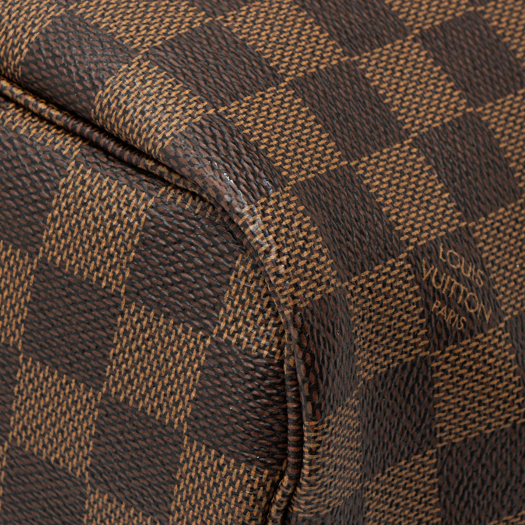 Louis Vuitton Damier Ebene Neverfull MM Tote