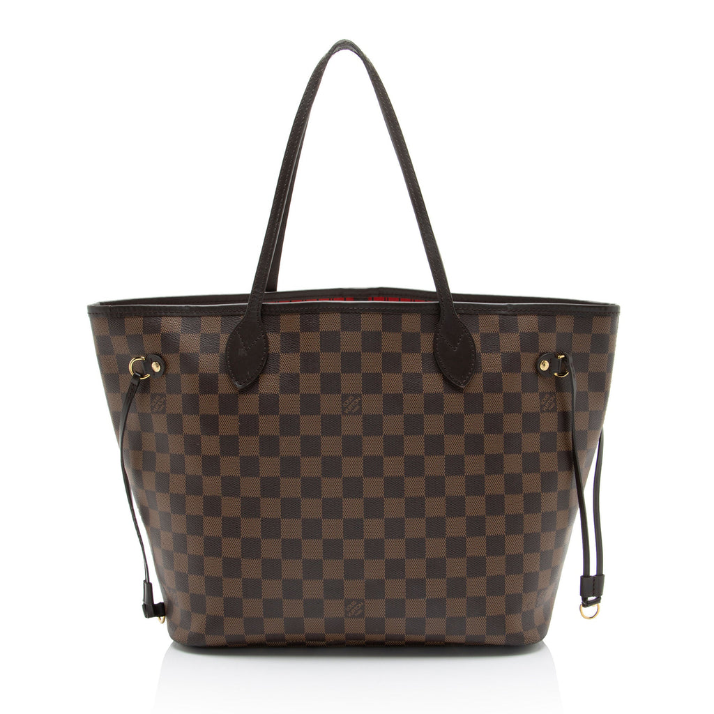 Louis Vuitton Damier Ebene Neverfull MM Tote
