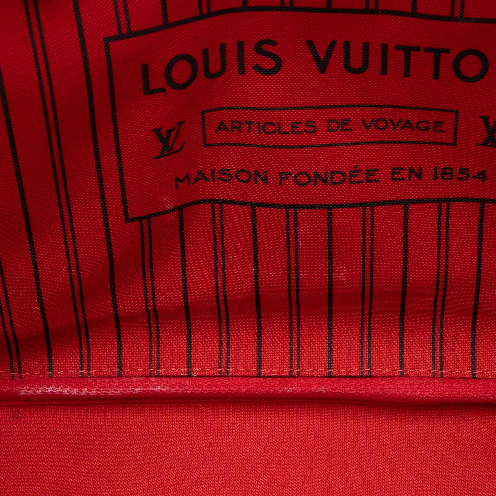 Louis Vuitton Damier Ebene Neverfull MM Tote