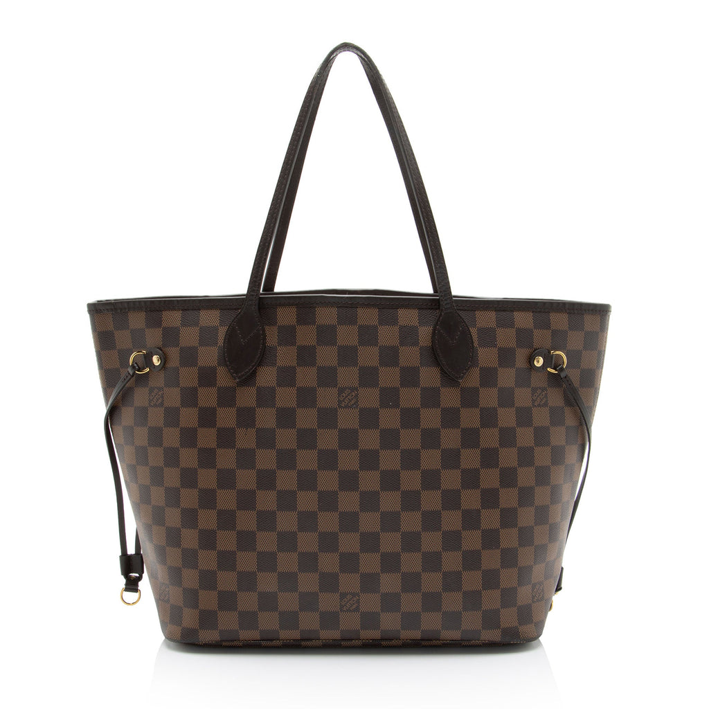Louis Vuitton Damier Ebene Neverfull MM Tote