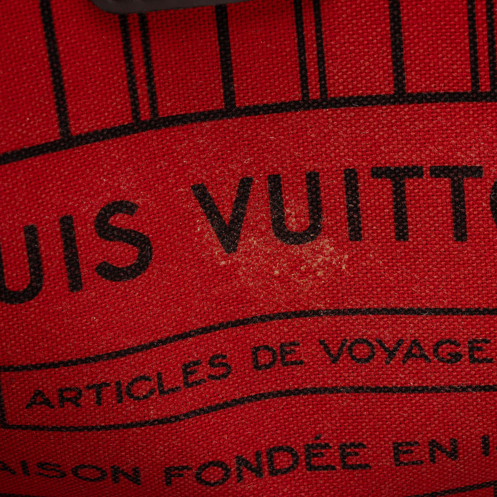 Louis Vuitton Damier Ebene Neverfull MM Tote
