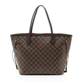 Louis Vuitton Damier Ebene Neverfull MM Tote