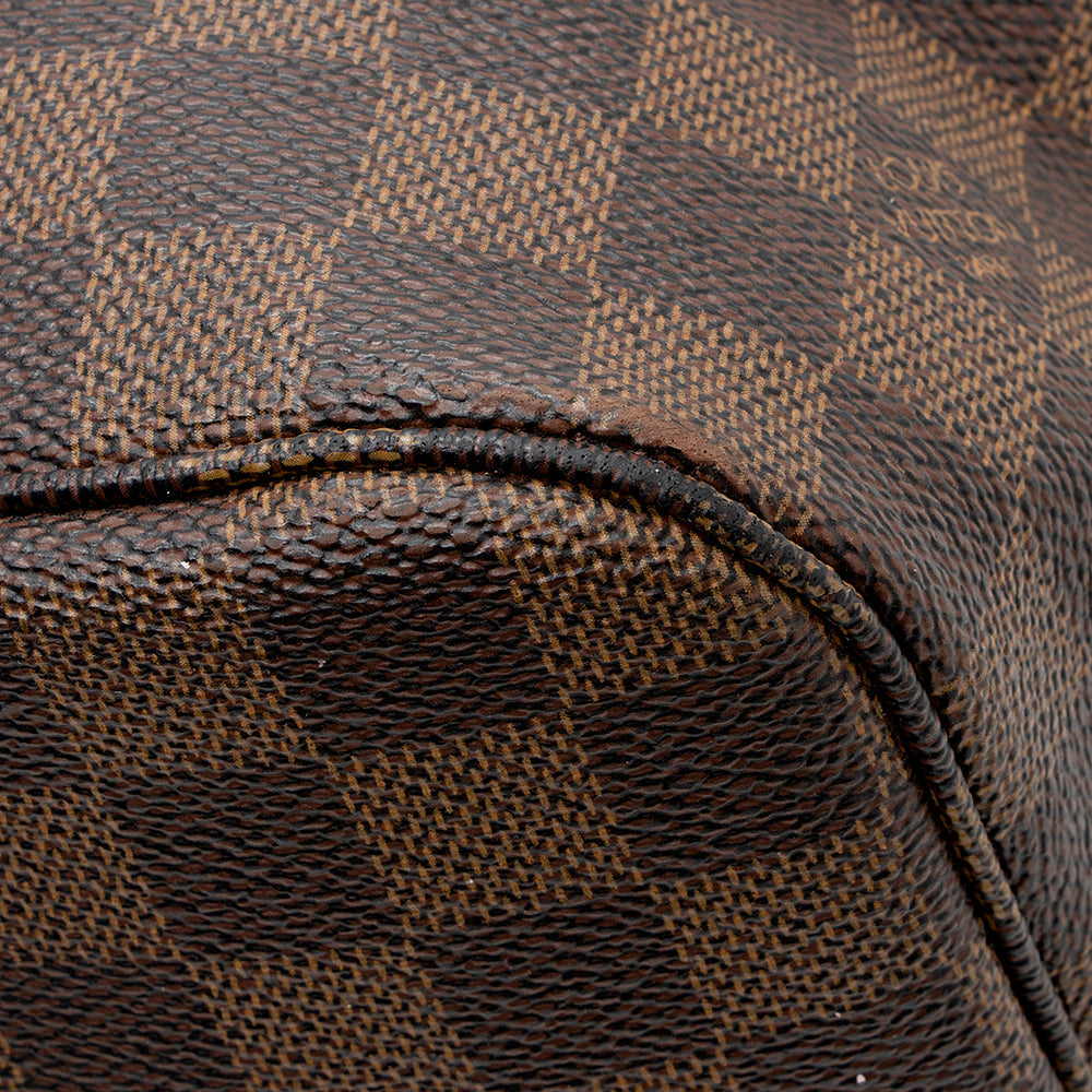 Louis Vuitton Damier Ebene Neverfull MM Tote (SHF-17044)