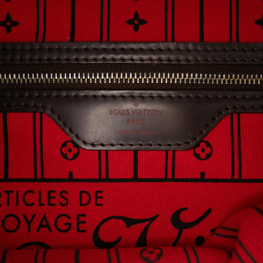 Louis Vuitton Damier Ebene Neverfull MM