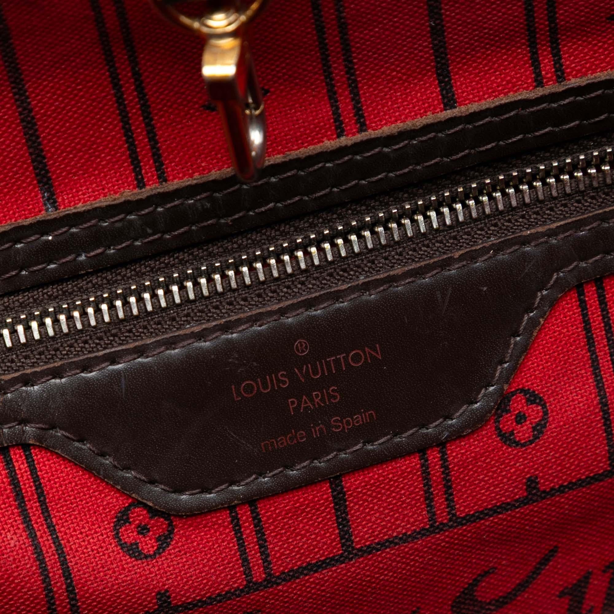 Louis Vuitton Damier Ebene Neverfull MM