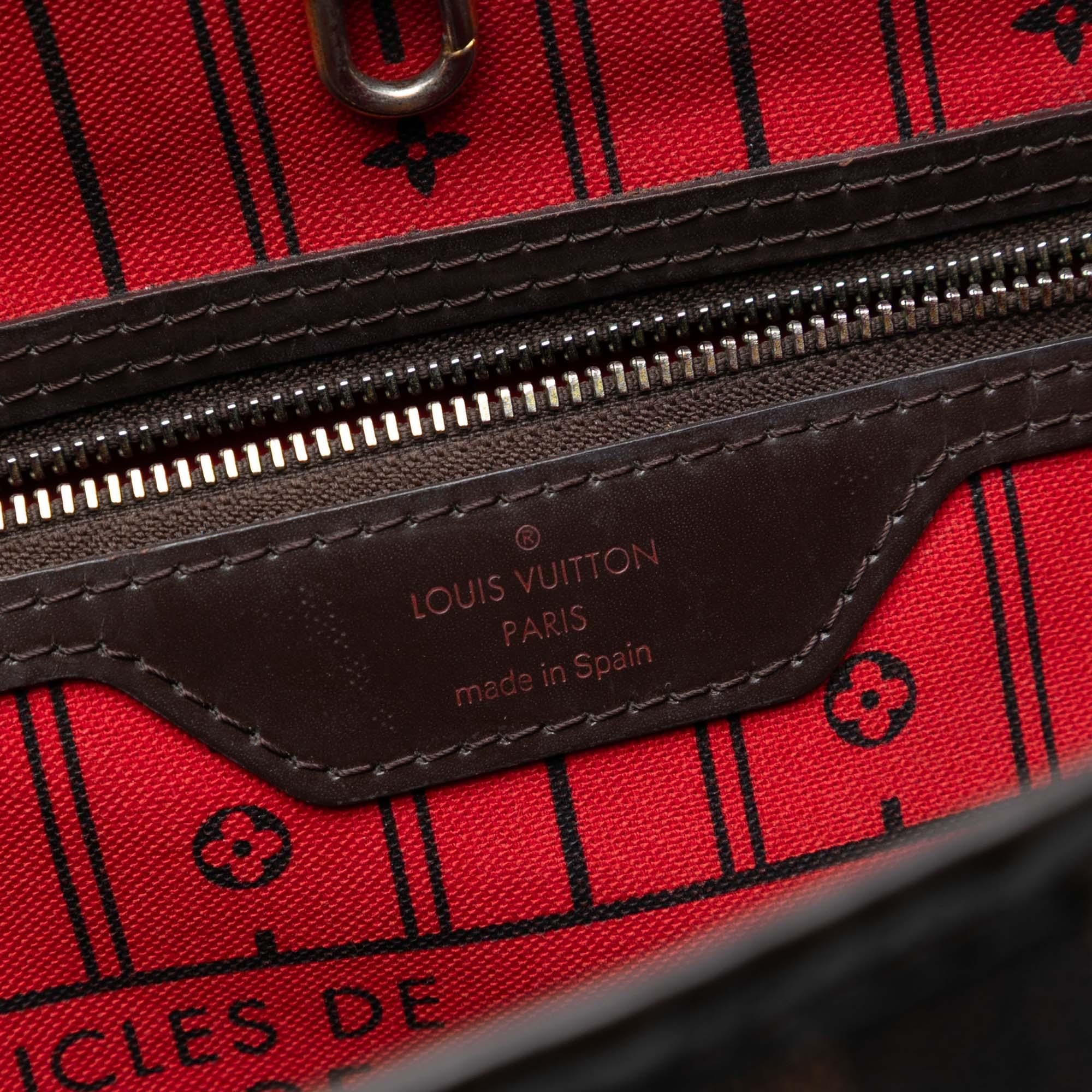 Louis Vuitton Damier Ebene Neverfull MM
