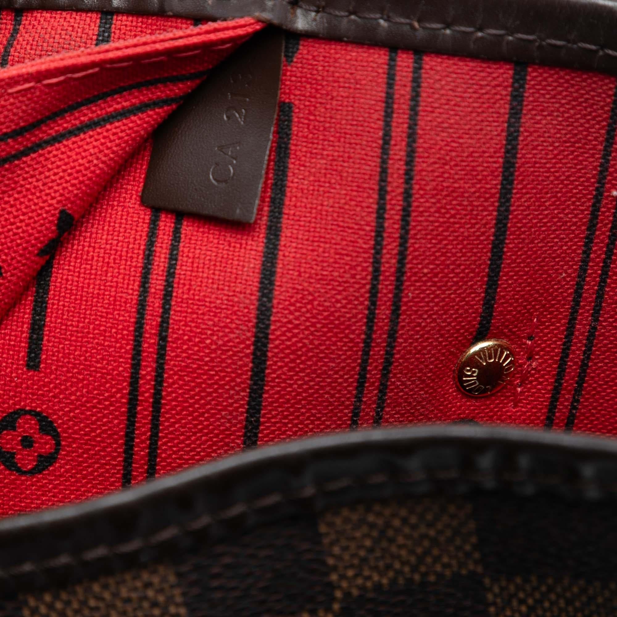 Louis Vuitton Damier Ebene Neverfull MM