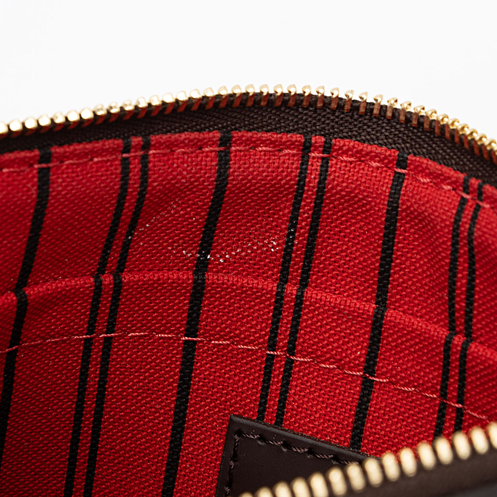 Louis Vuitton Damier Ebene Neverfull PM Pochette (SHF-qYwBLi)