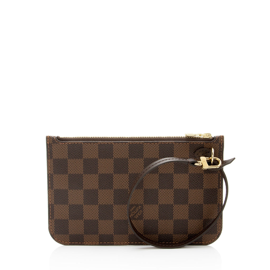 Louis Vuitton Damier Ebene Neverfull PM Pochette