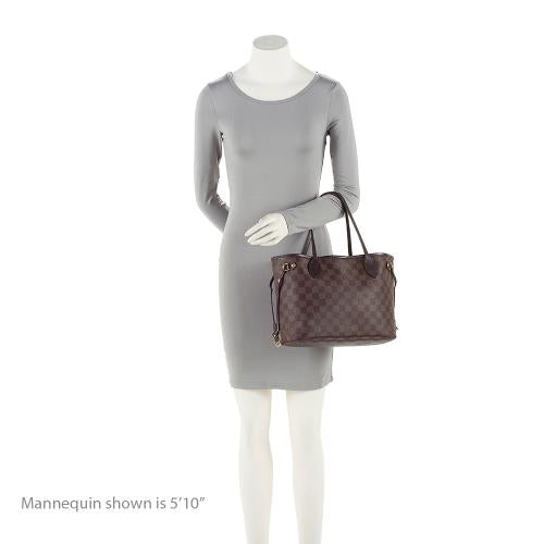 Louis Vuitton Damier Ebene Neverfull PM Tote (SHF-21929)