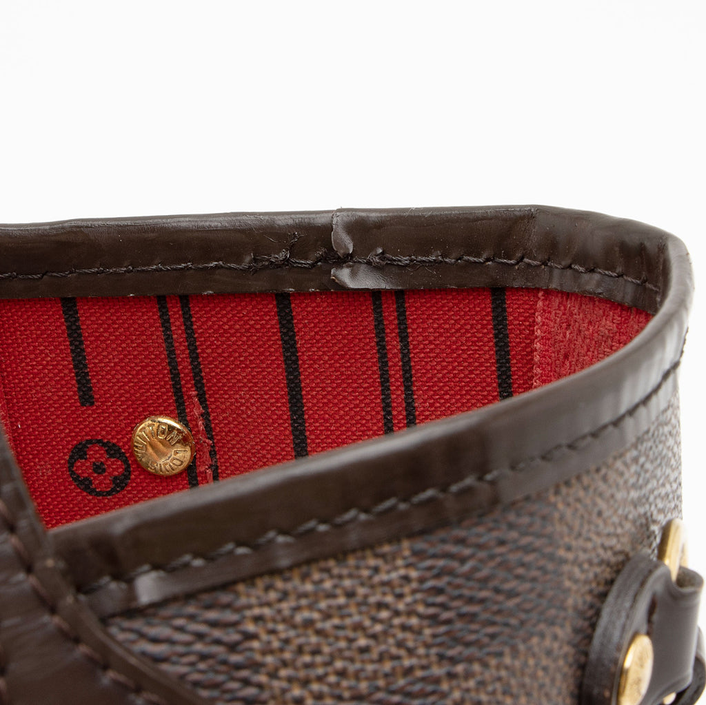 Louis Vuitton Damier Ebene Neverfull PM Tote (SHF-m0MSmL)