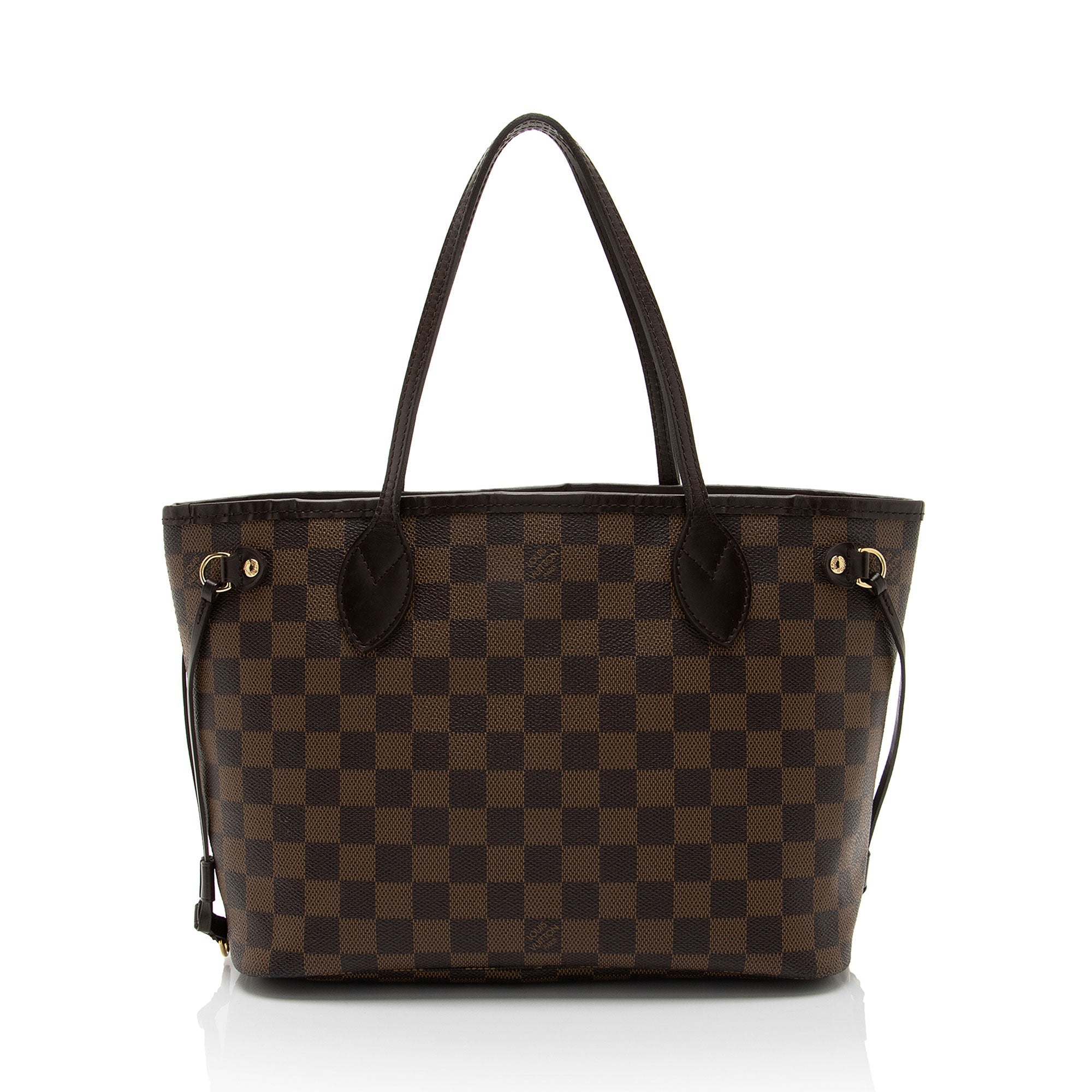 Louis Vuitton Damier Ebene Neverfull PM Tote (SHF-vQArNz)