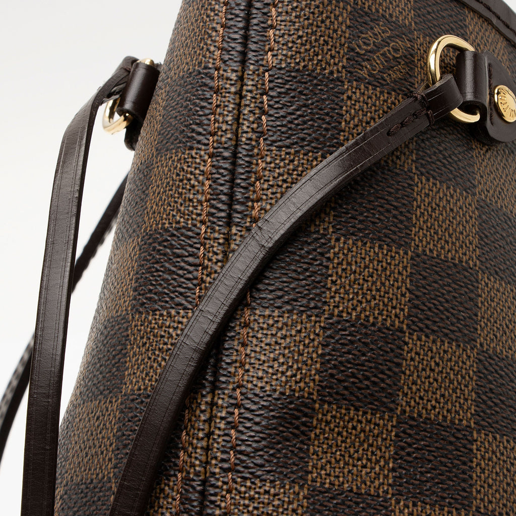 Louis Vuitton Damier Ebene Neverfull PM Tote (SHF-vQArNz)