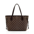 Louis Vuitton Damier Ebene Neverfull PM Tote (SHF-jPQcmv)