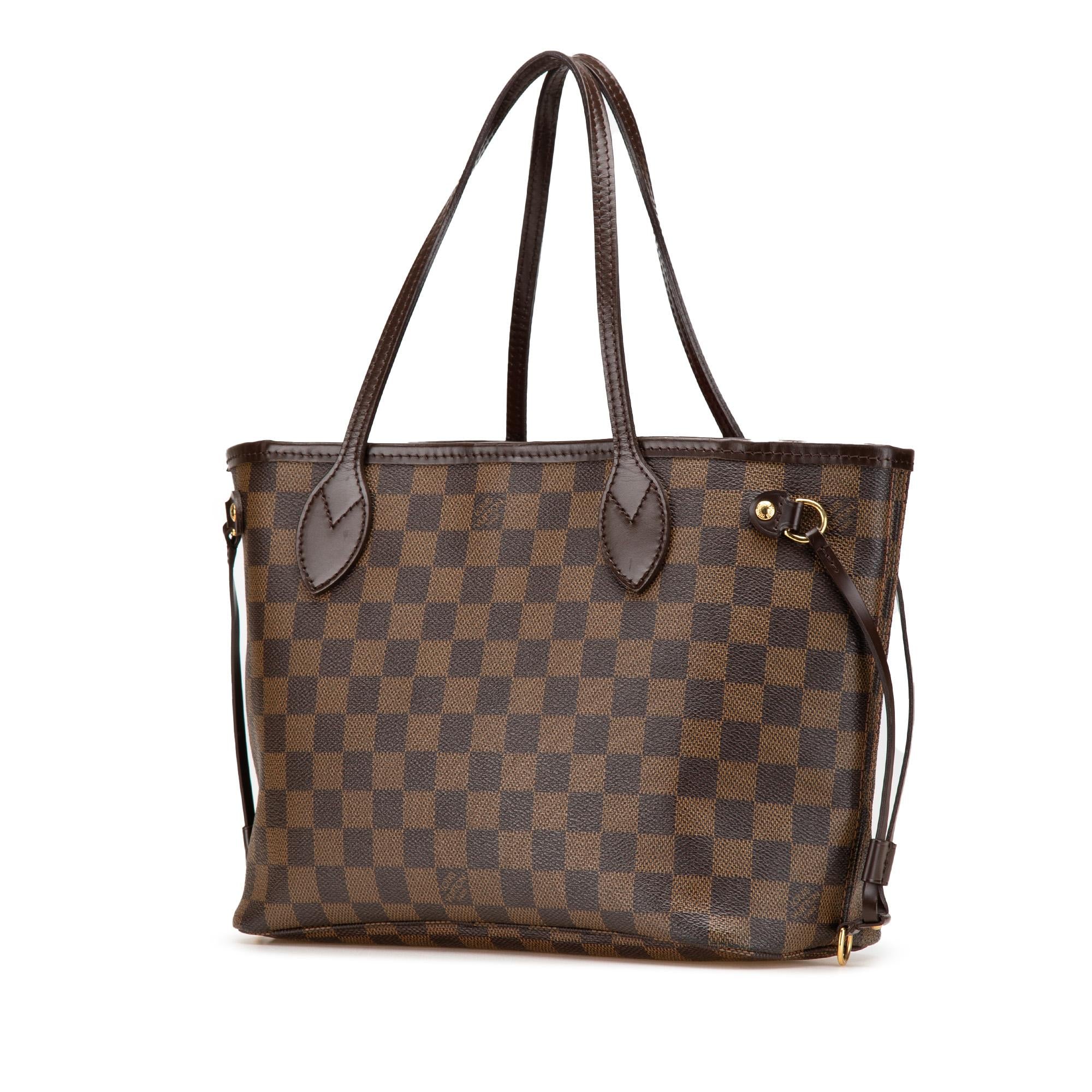 Louis Vuitton Damier Ebene Neverfull PM