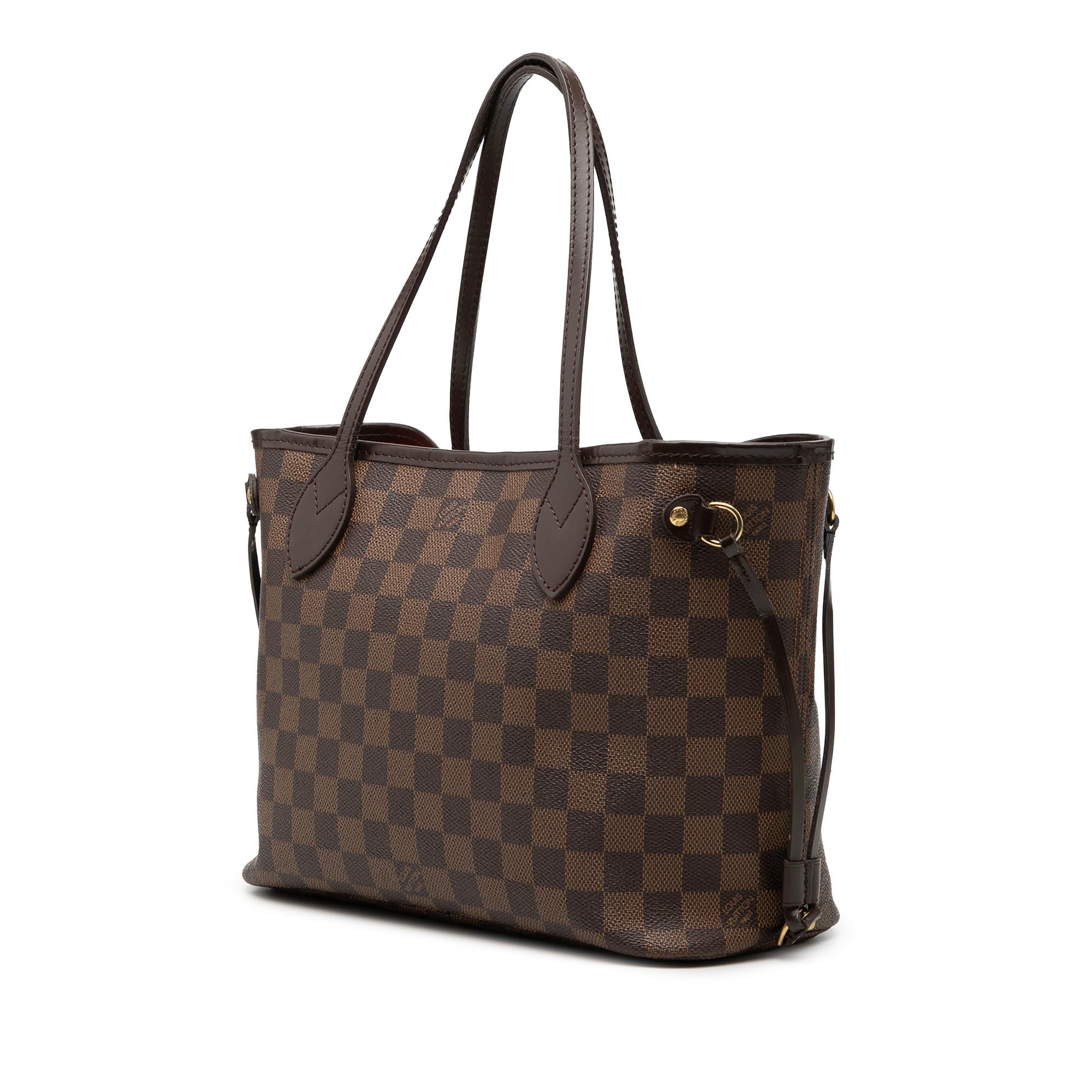 Louis Vuitton Damier Ebene Neverfull PM