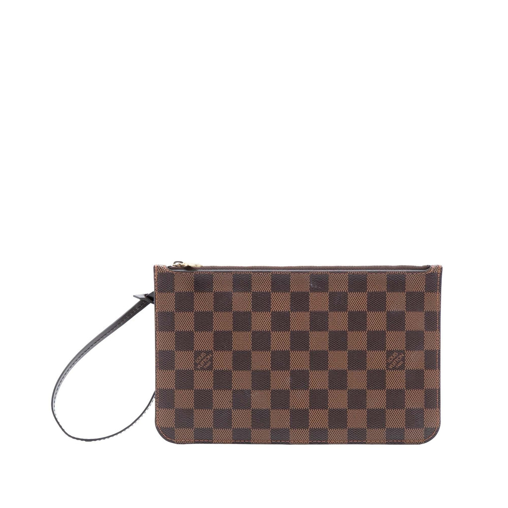 Louis Vuitton Damier Ebene Neverfull Pouch MM