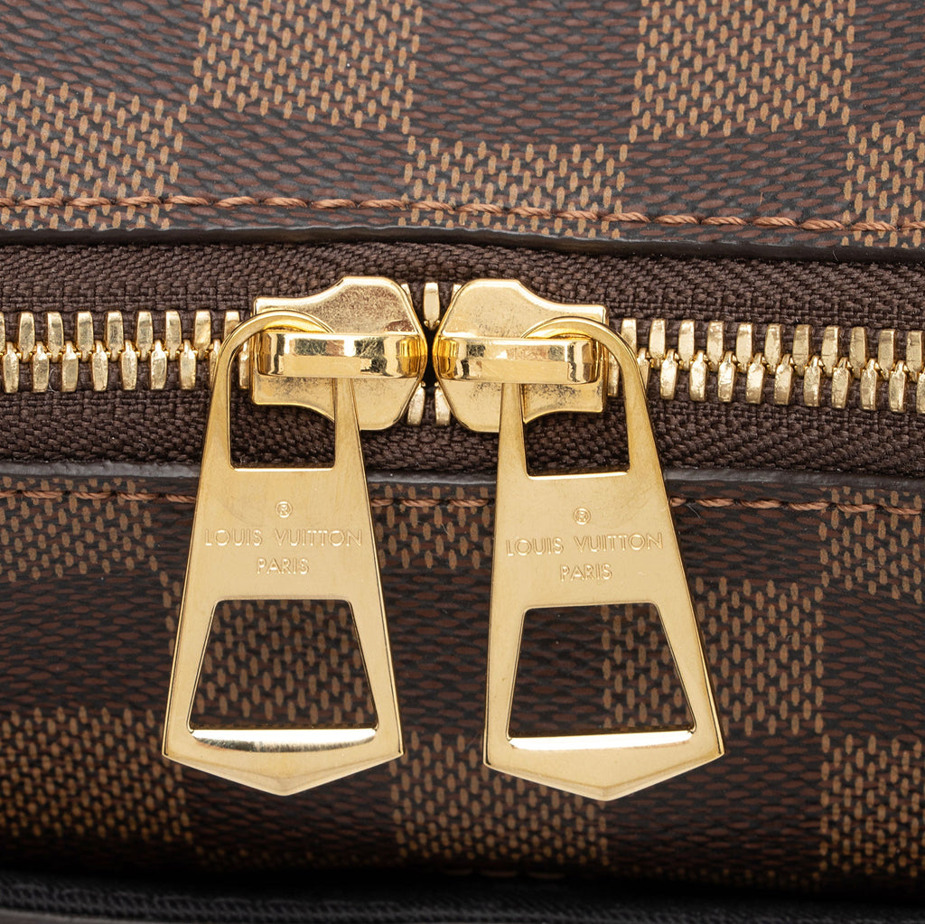 Louis Vuitton Damier Ebene Odeon MM NM Shoulder Bag (SHF-kv3tmb)