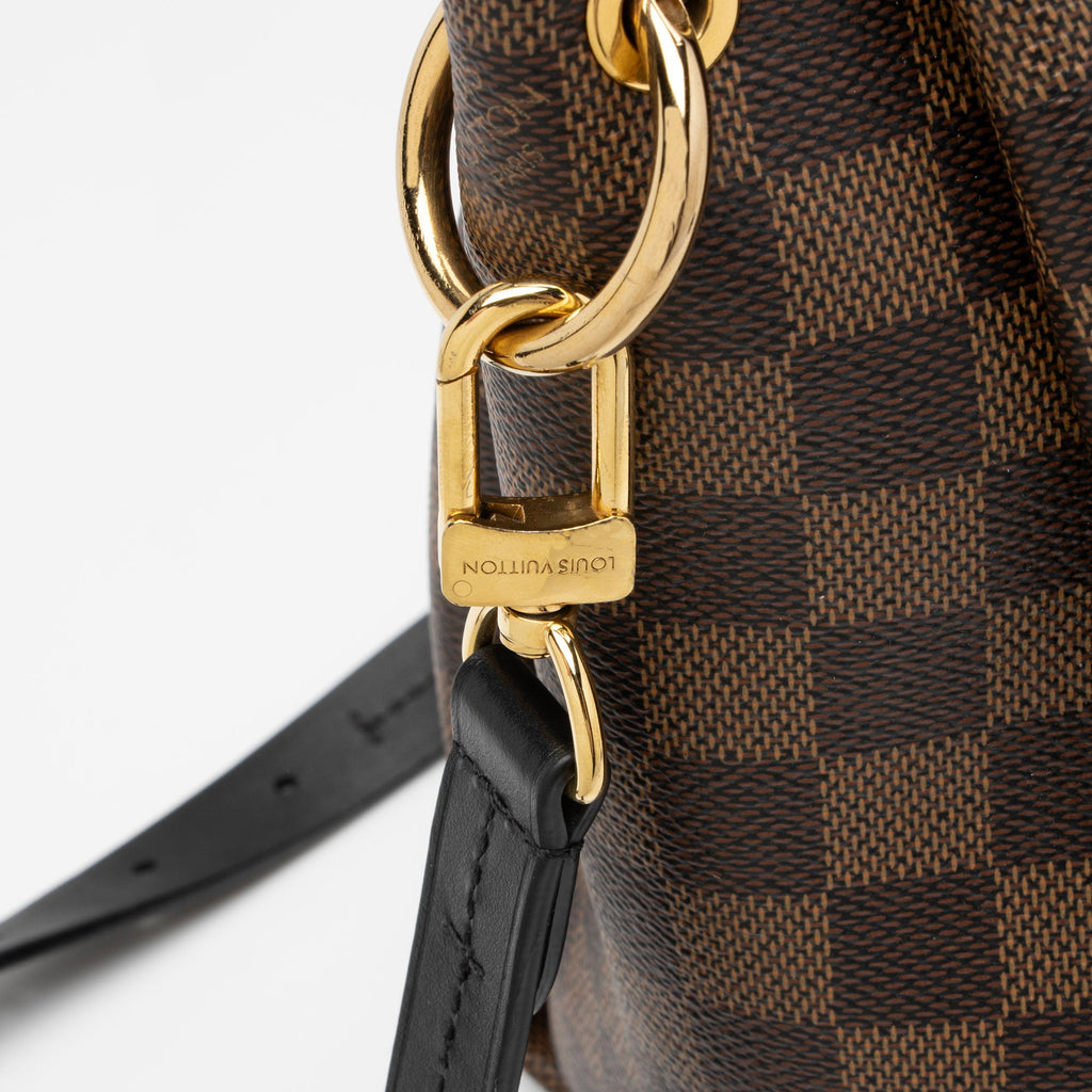 Louis Vuitton Damier Ebene Odeon MM Tote (SHF-IzOfrb)