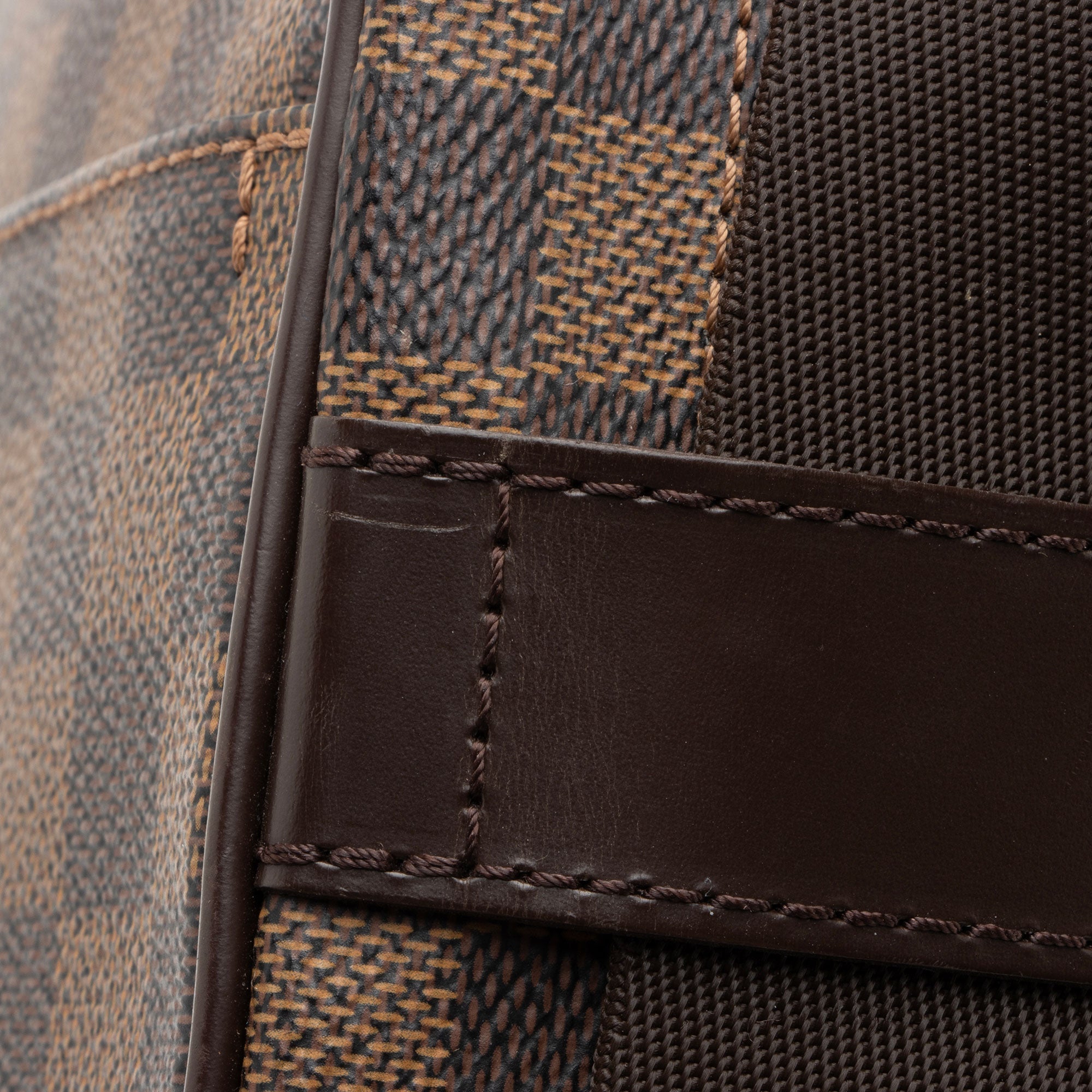 Louis Vuitton Damier Ebene Olav PM Messenger Bag (SHF-2eKN0k)