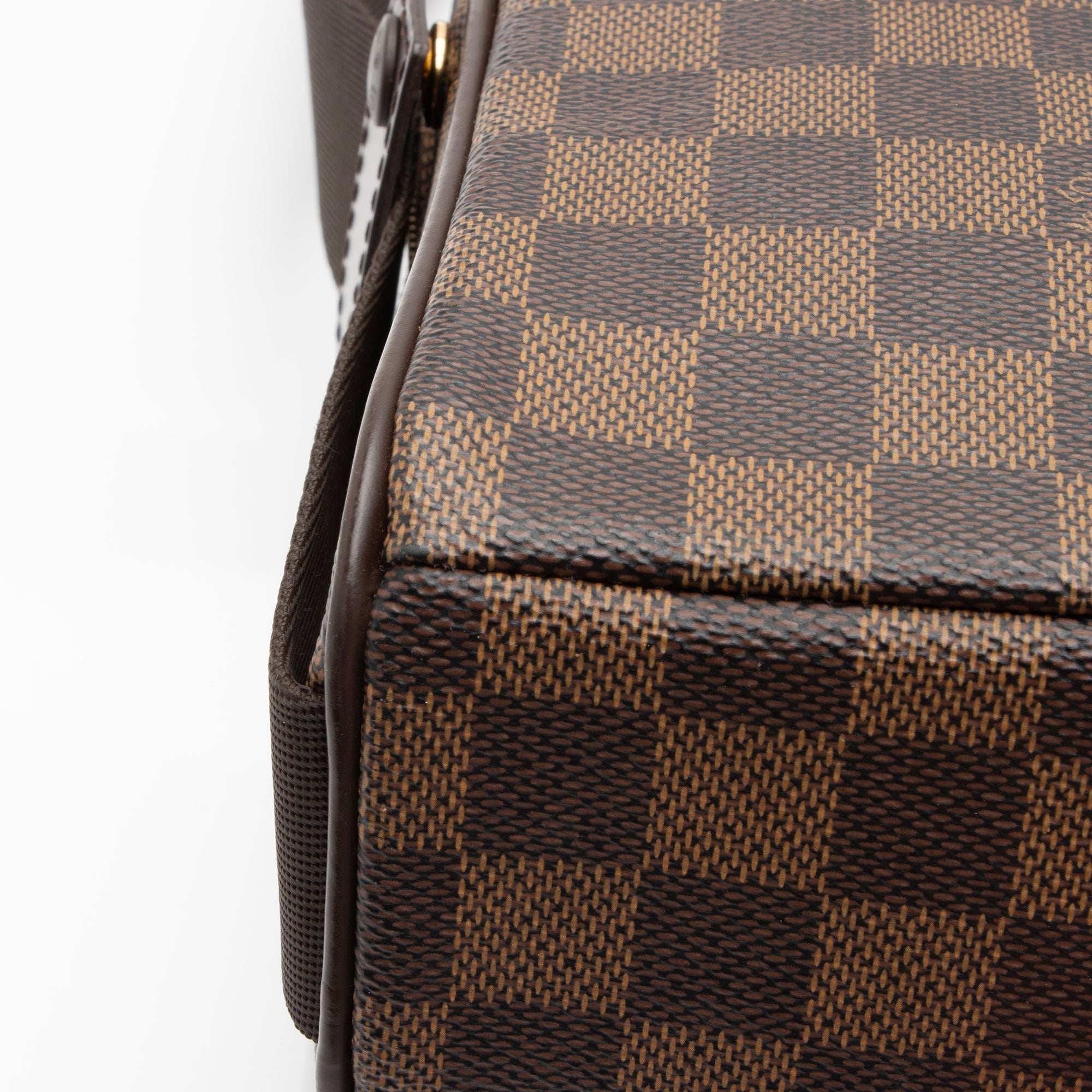 Louis Vuitton Damier Ebene Olav PM Messenger Bag (SHF-2eKN0k)