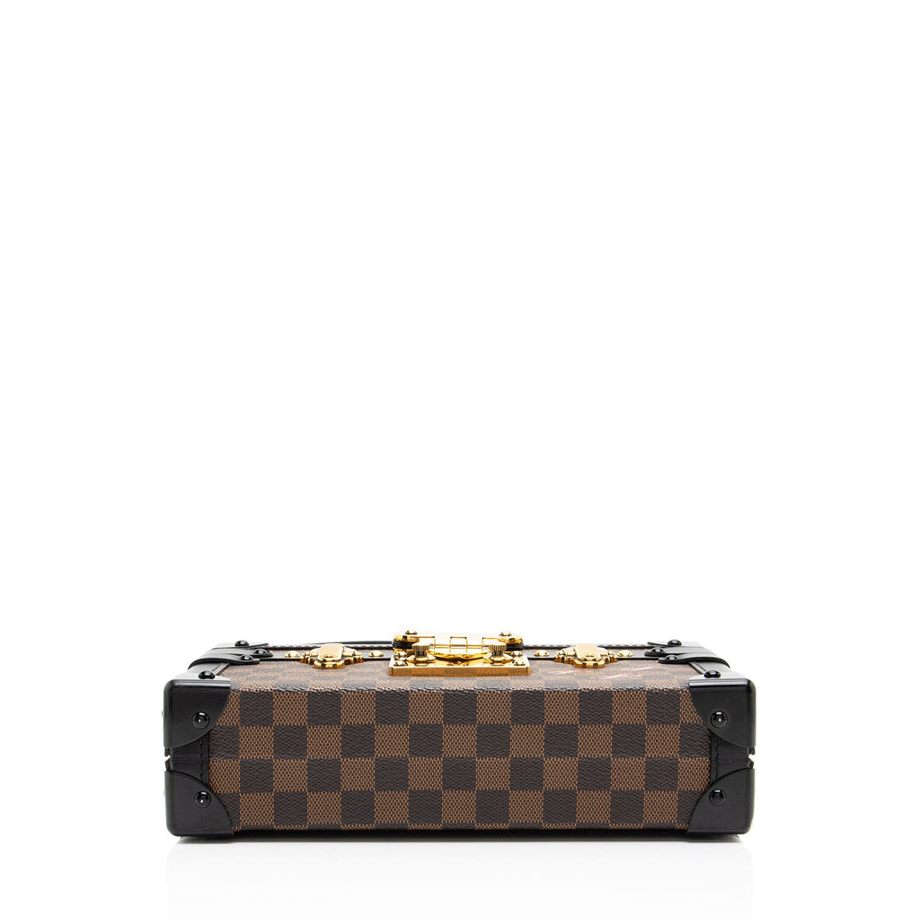 Louis Vuitton Damier Ebene Petite Malle Bag