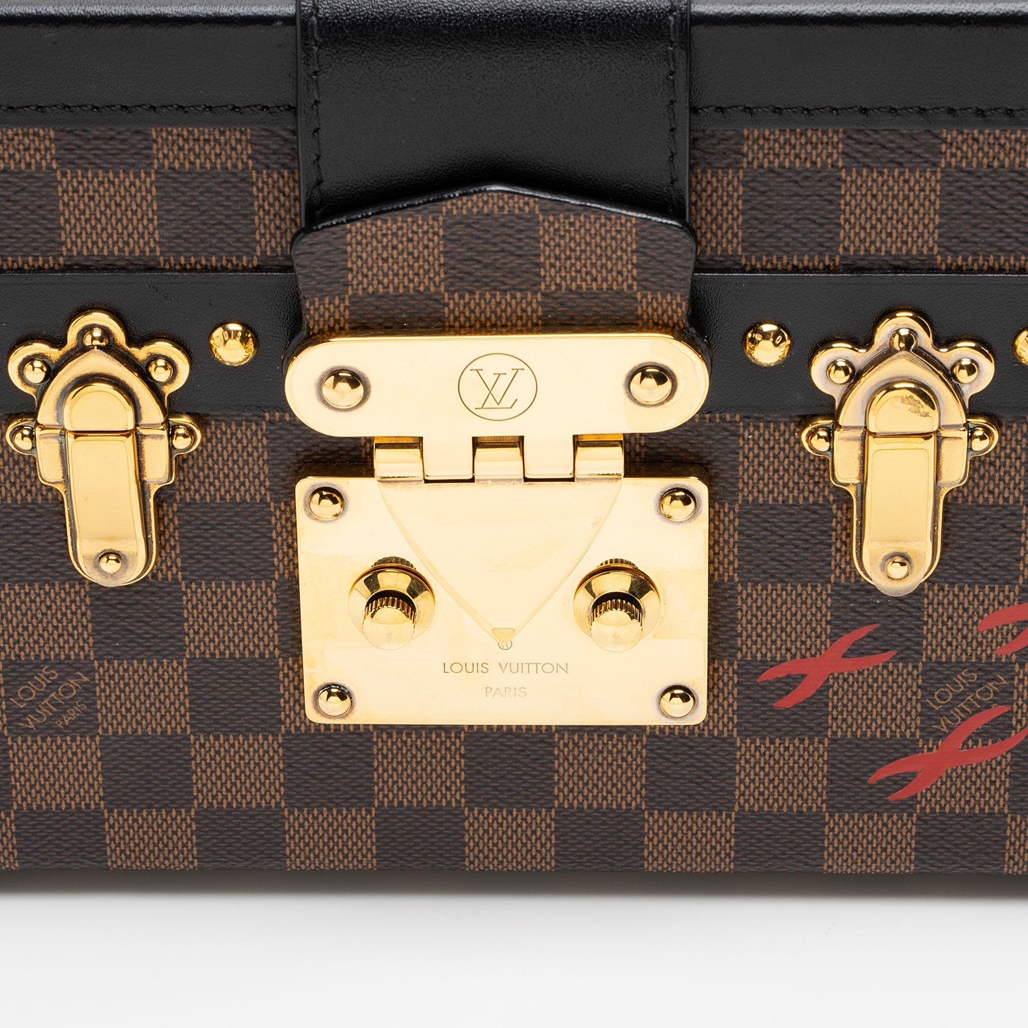 Louis Vuitton Damier Ebene Petite Malle Bag