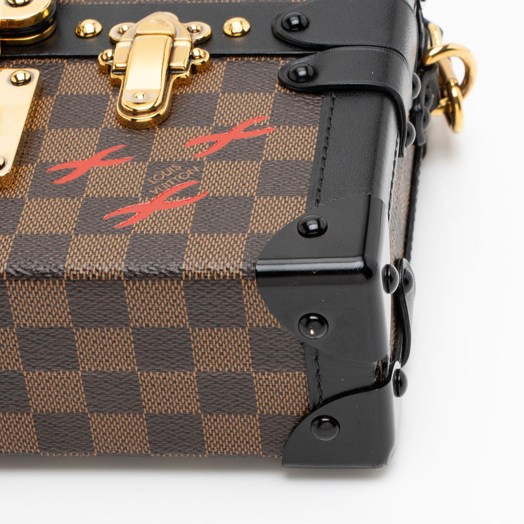 Louis Vuitton Damier Ebene Petite Malle Bag