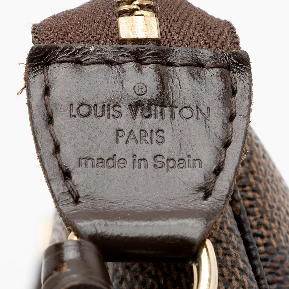 Louis Vuitton Damier Ebene Pochette Accessoires (SHF-21587)