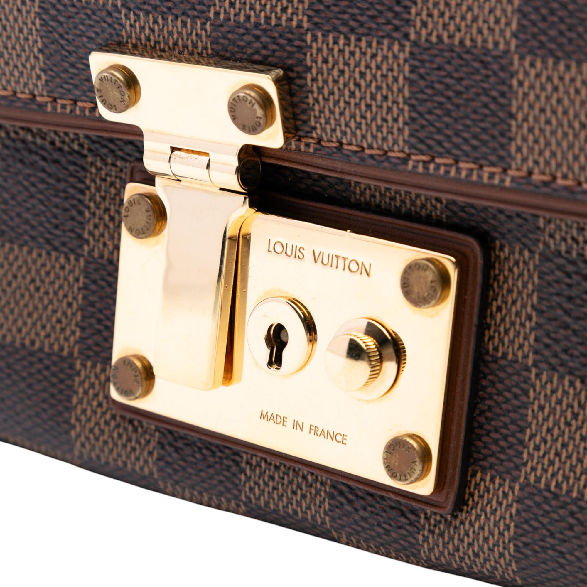 Louis Vuitton Damier Ebene Pochette Ascot