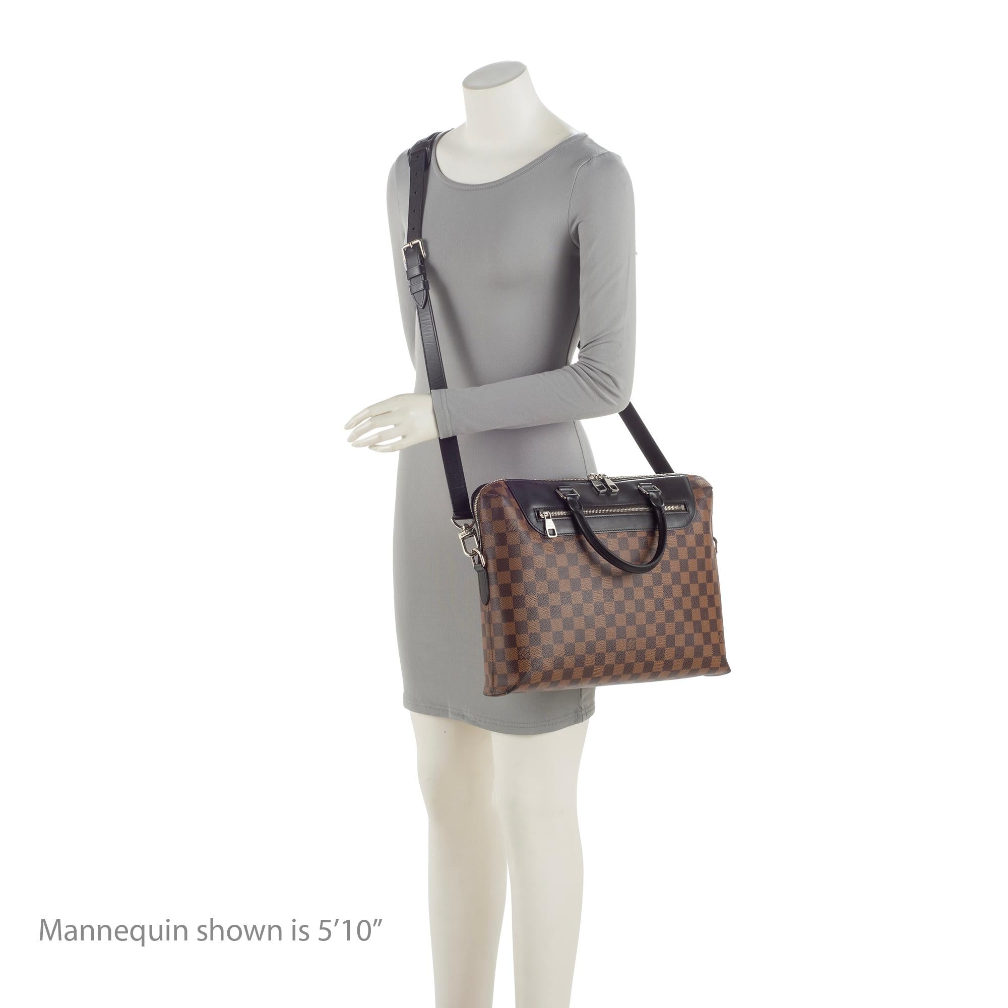 Louis Vuitton Damier Ebene Porte Documents Jour Bag