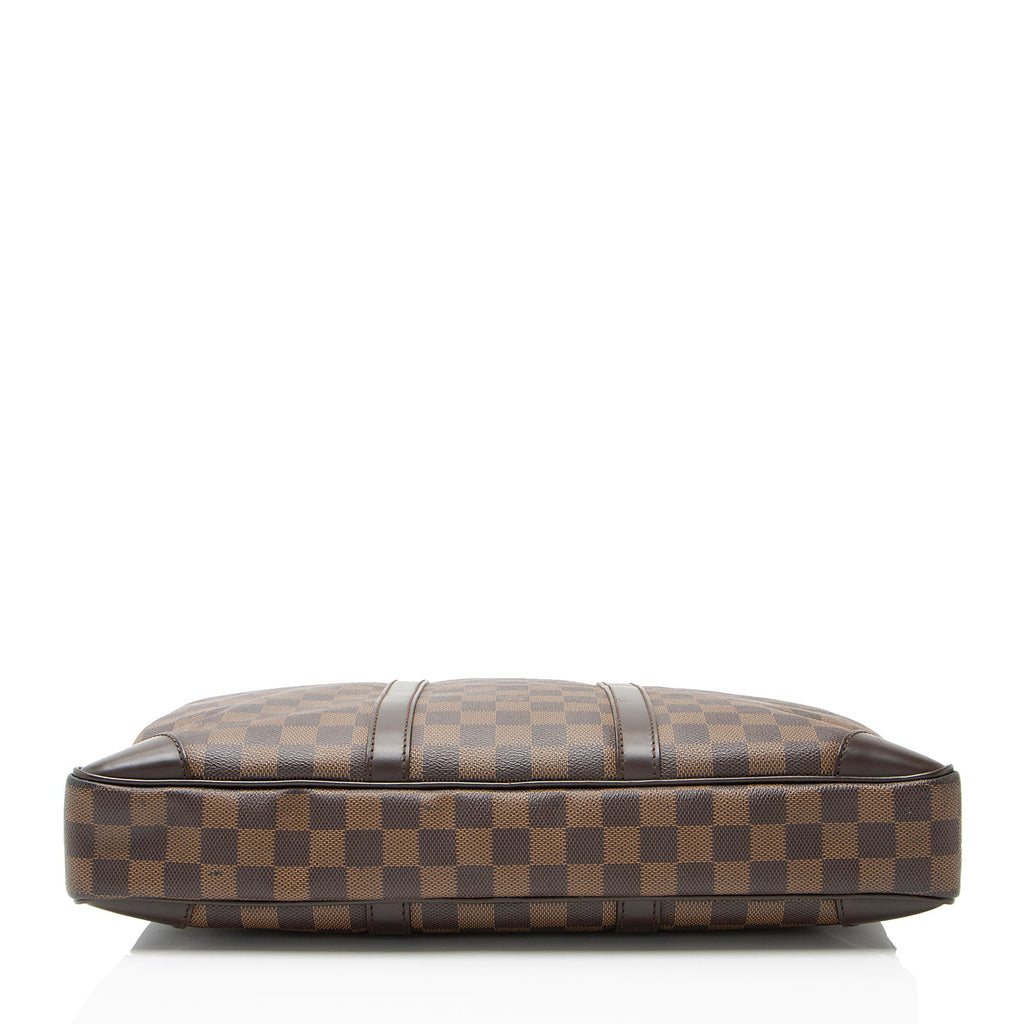 Louis Vuitton Damier Ebene Porte Documents Voyage Bag